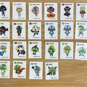 케로로 띠부씰 씰스티커 케로로팡팡 공략집 일괄 이미지