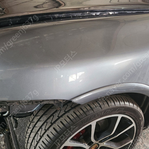 [중고]2005년식 955 카이엔 4.5L V8 운전석 휀다 판매합니다 (쥐색)