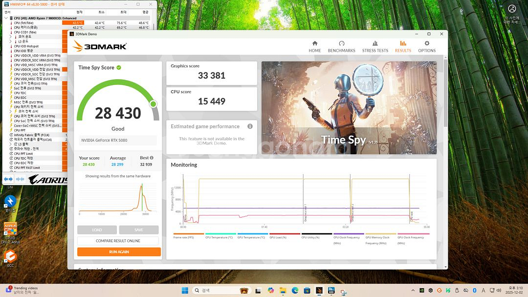 프리미엄 9800X3D 5080 2TB 라이저키트 게이밍 컴퓨터--5