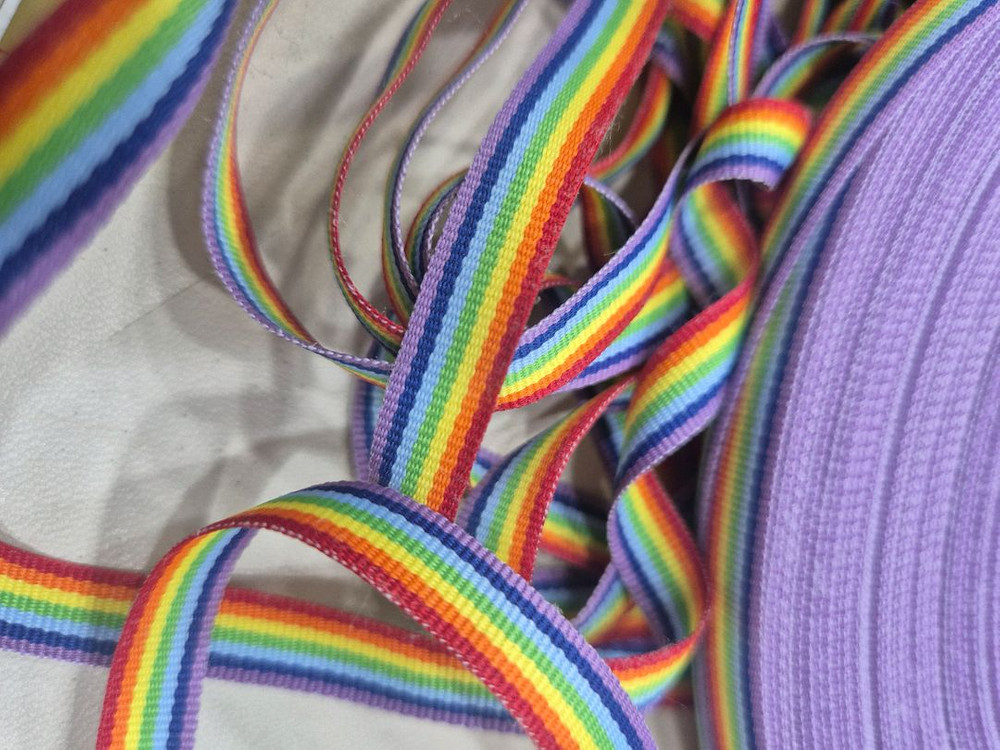 무지개리본 이미지