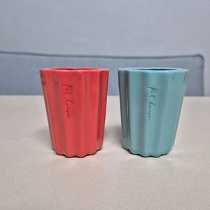 팟하우스 화분 롱까눌레 새 상품 두 개 일괄