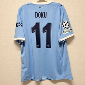 (새상품) 25-26 맨체스터 시티 홈 No.11 도쿠 정품 유니폼