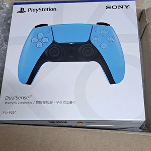(미개봉) ps5 듀얼센스 스타라이트 블루