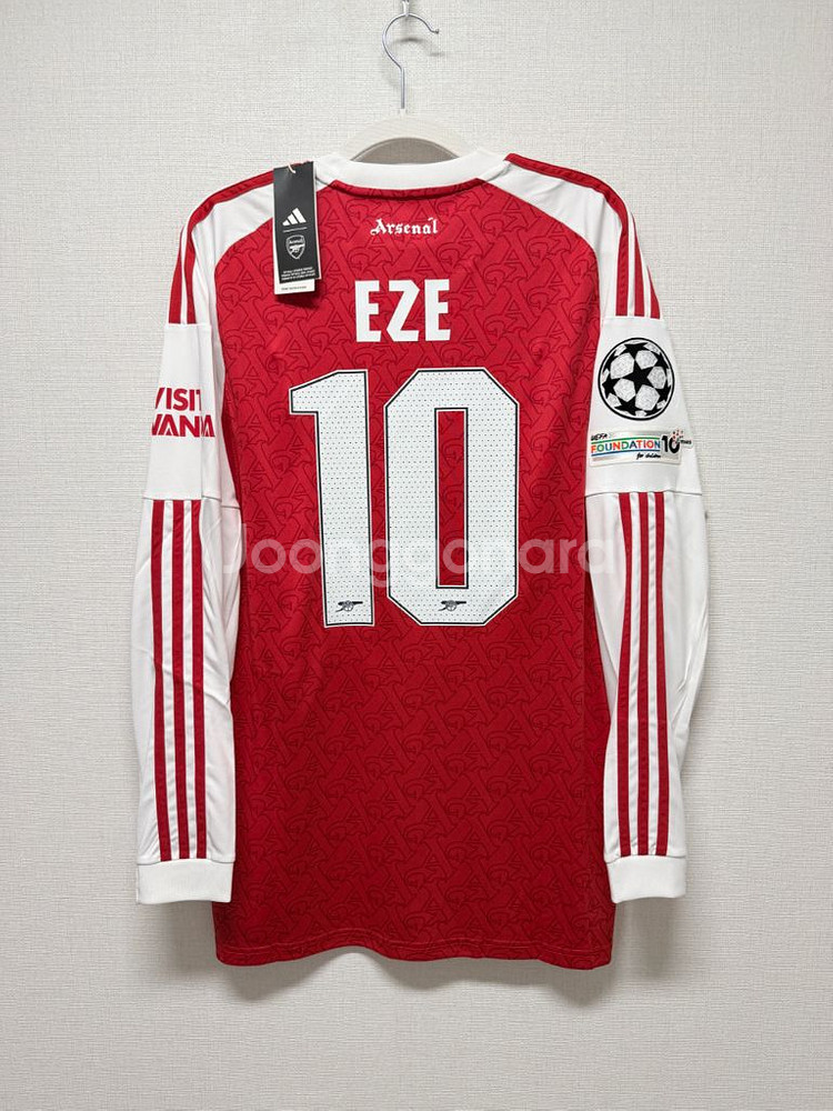 (새상품) 25-26 아스날 홈 긴팔 No.10 에제 정품 유니폼--0