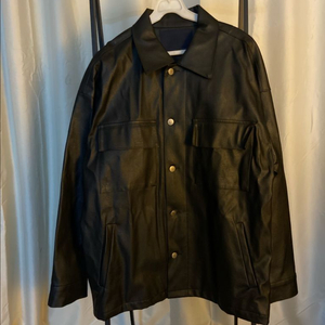 무신사 컨셉비 셔츠레더자켓