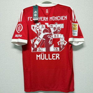 (새상품) 25-26 바이에른 뮌헨 홈 No.25 뮐러 기념 정품 유니폼