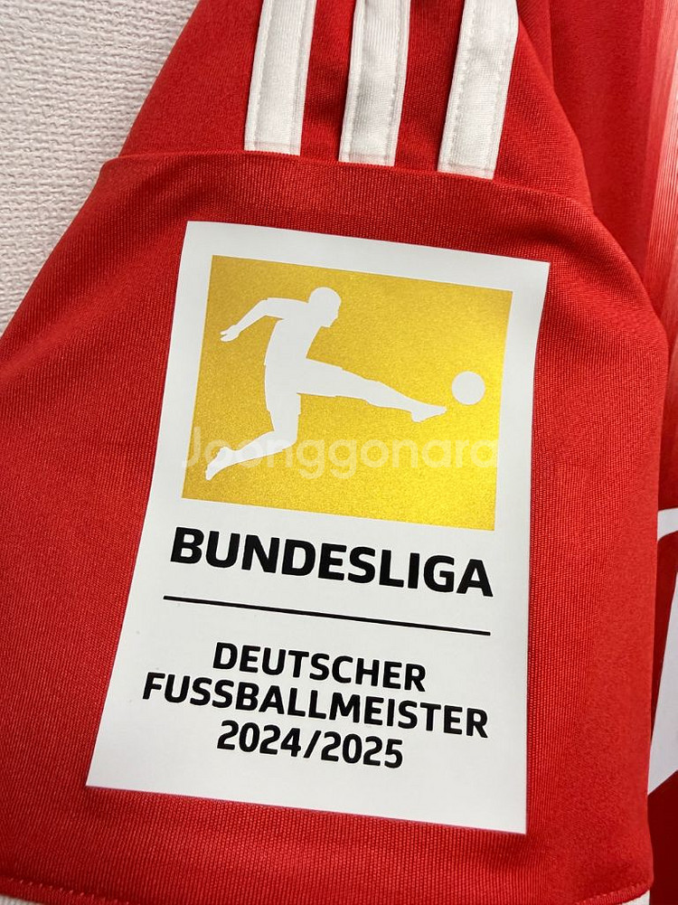 (새상품) 25-26 바이에른 뮌헨 홈 No.25 뮐러 기념 정품 유니폼--3