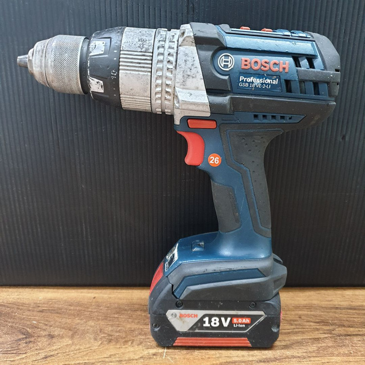 보쉬 충전드릴 GSB 18 VE-2-LI 배터리포함 이미지