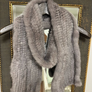 여성 밍크 머플러