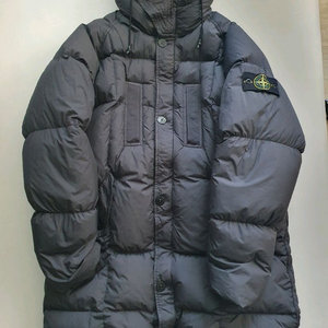 스톤아일랜드 크링클랩스 롱패딩 블랙 백화점