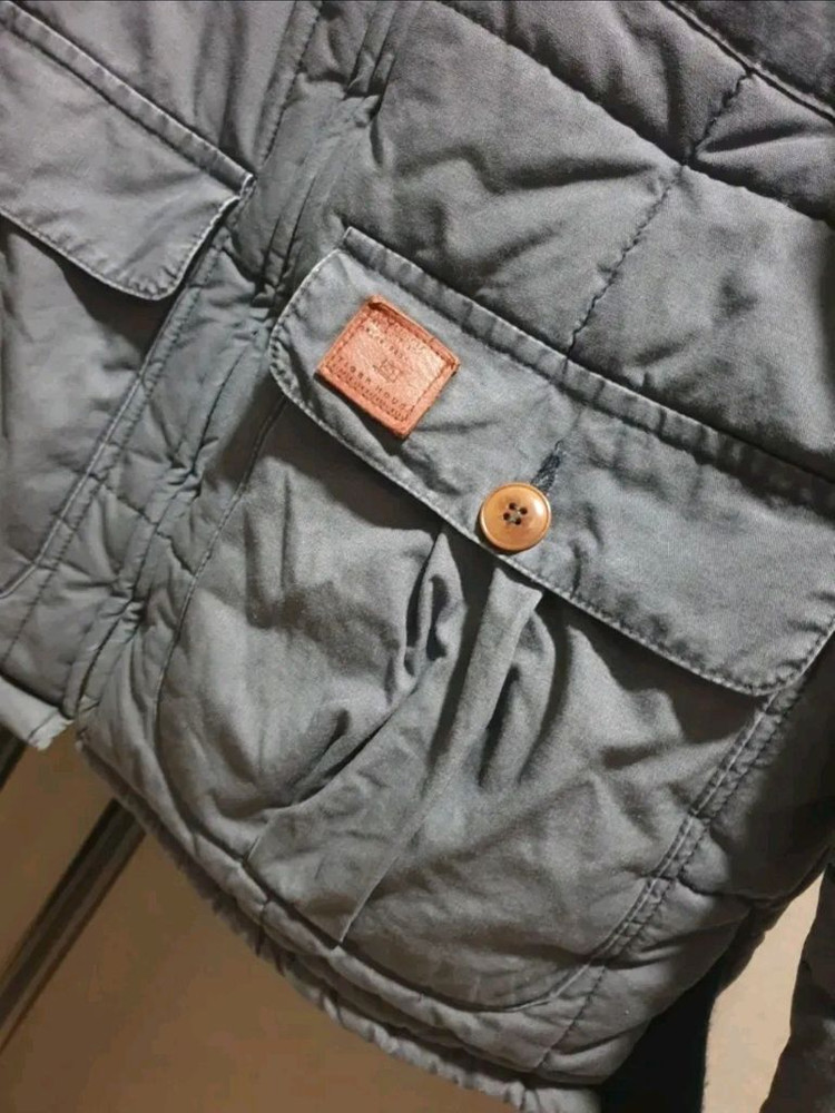 퀼팅 워싱 코튼 자켓 TIGER HOUSE [M].--1