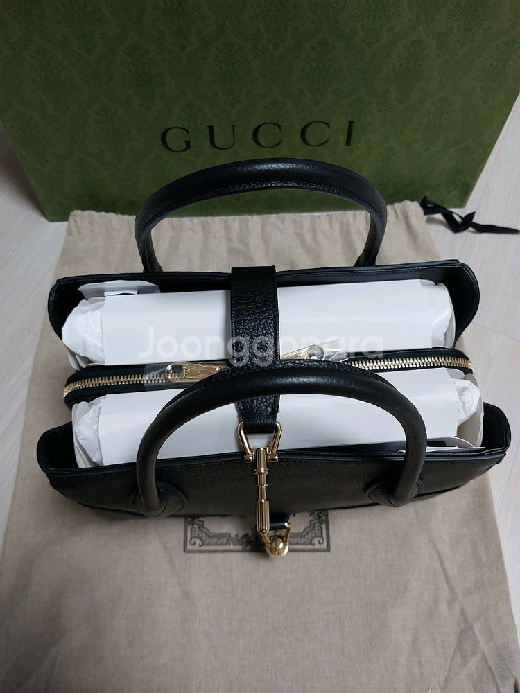 (정품)새상품 구찌 재키백 1961 스몰 토트백 727810--5