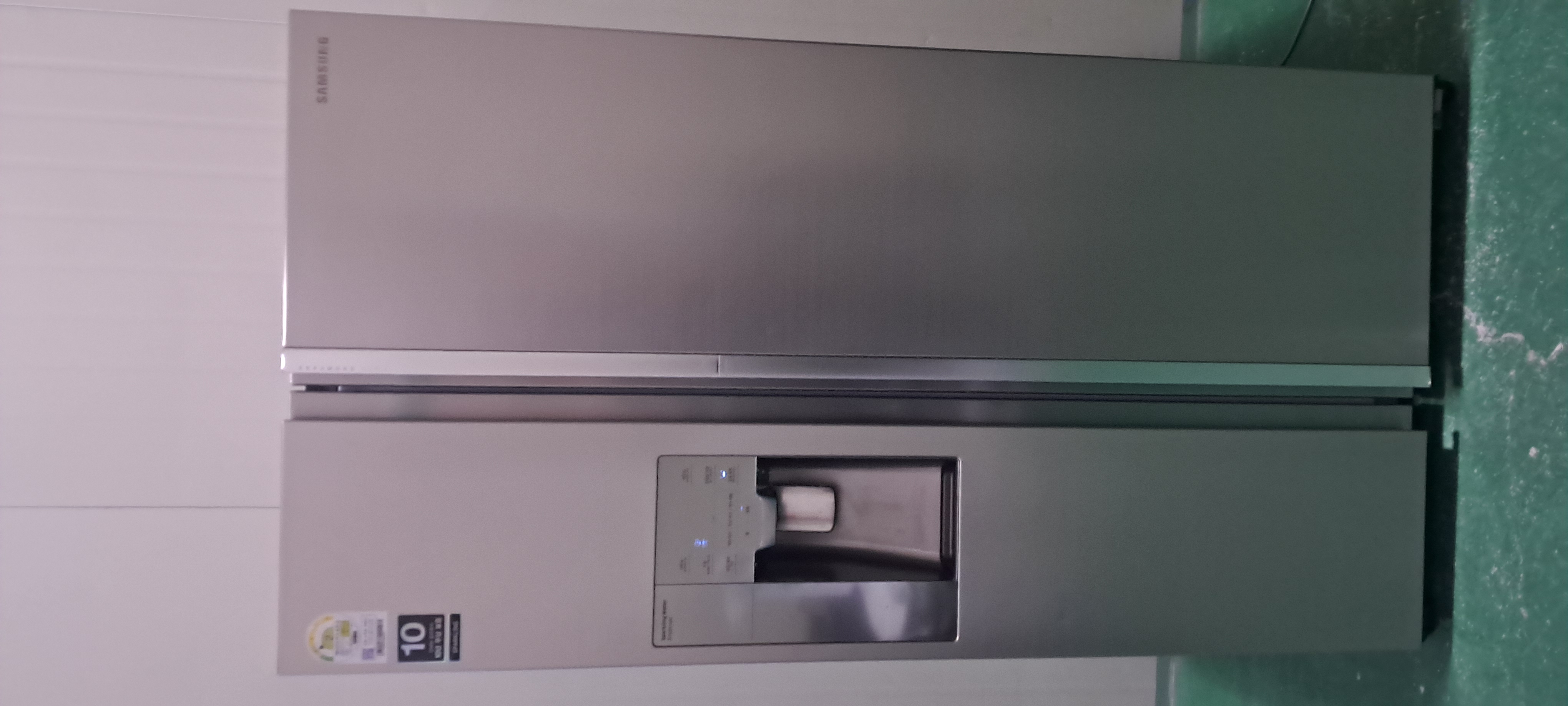 1595 삼성 785L 2도어 정수기양문형냉장고(메탈)--0