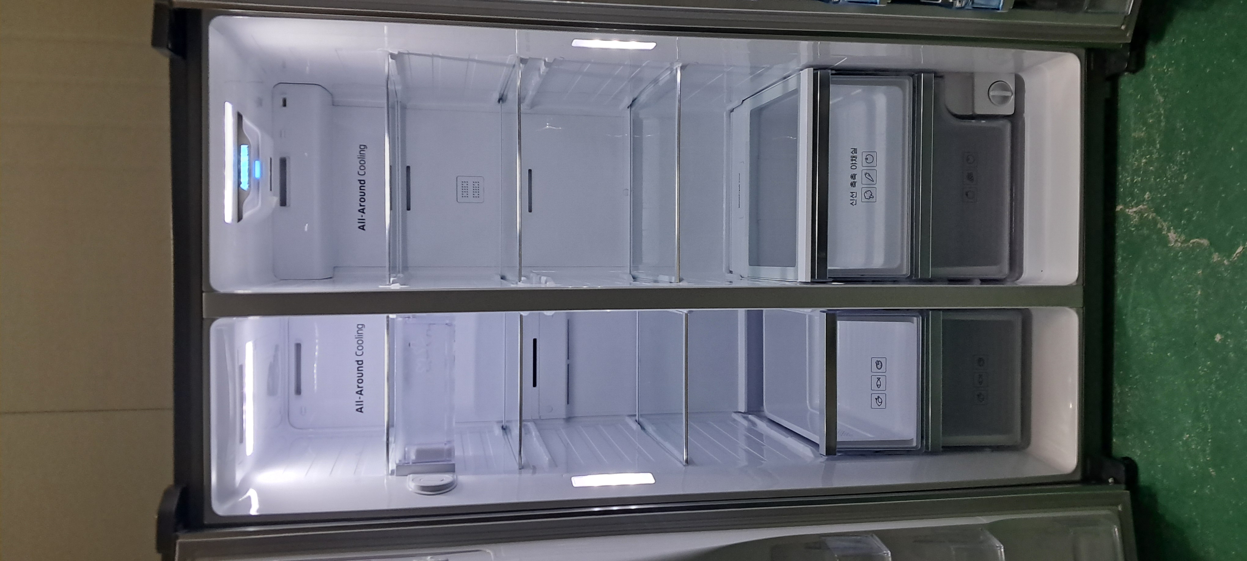 1595 삼성 785L 2도어 정수기양문형냉장고(메탈)--3