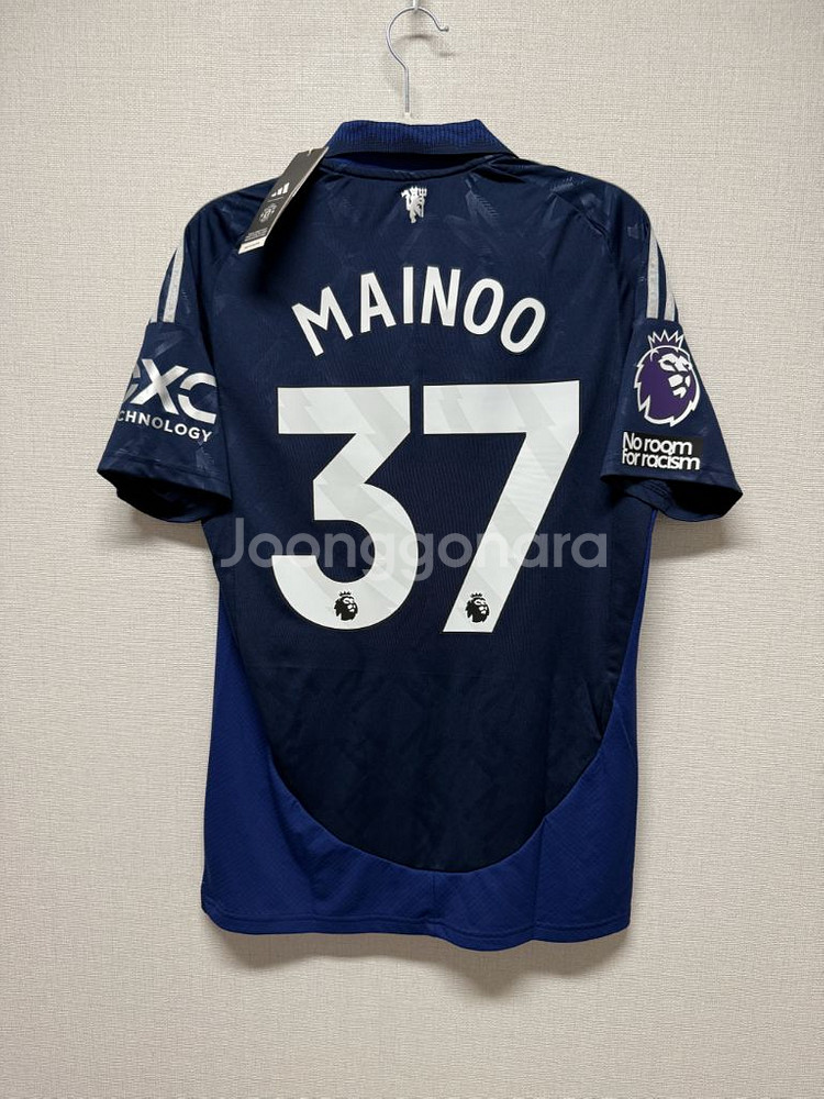 (새상품) 24-25 맨유 어웨이 No.37 마이누 정품 유니폼--0