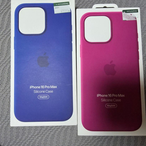 [미개봉] 아이폰16프로맥스 정품 실리콘케이스 새상품