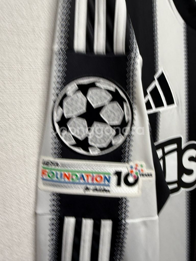 (새상품) 25-26 뉴캐슬 홈 긴팔 볼테마데 챔스 정품 유니폼--4