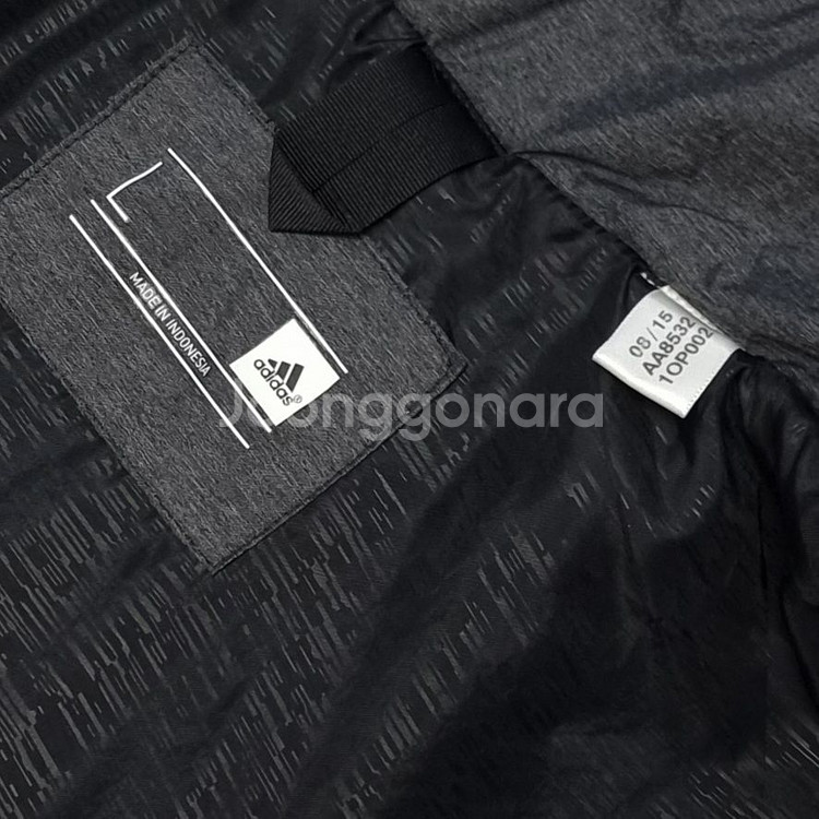 아디다스 여성 패딩 숏패딩 점퍼 집업 아우터 L--5