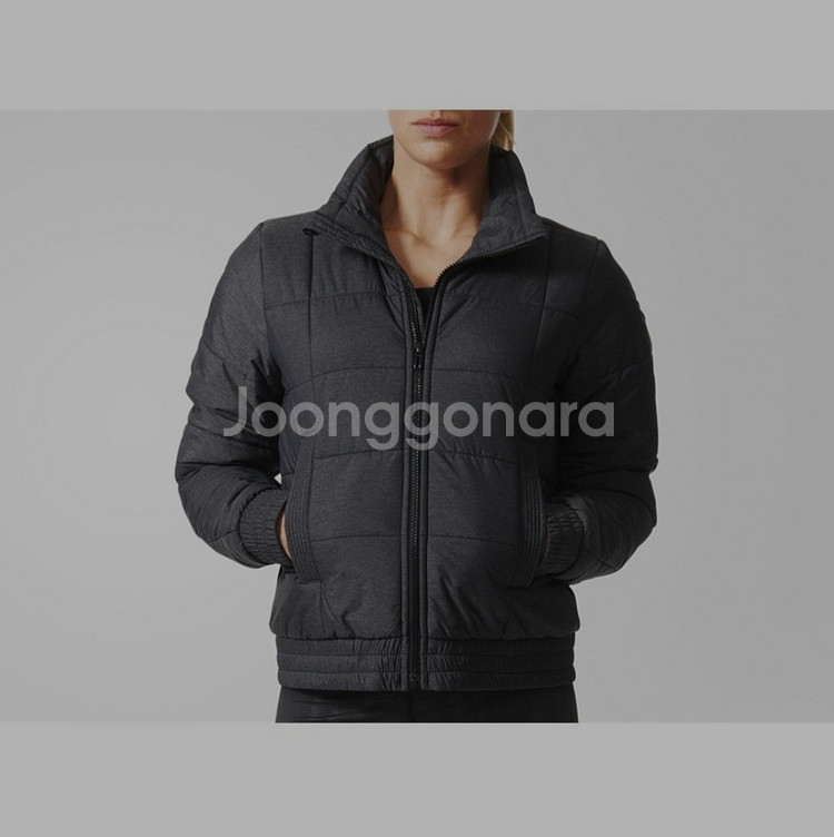 아디다스 여성 패딩 숏패딩 점퍼 집업 아우터 L--6