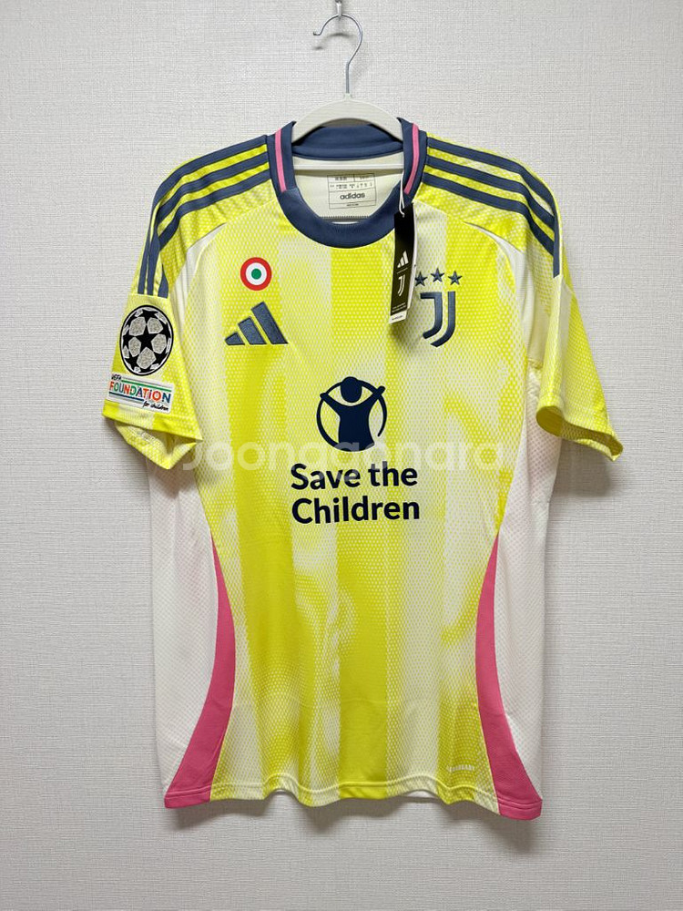 (새상품) 24-25 유벤투스 어웨이 No.10 일디즈 정품 유니폼--0