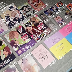 웹툰 웹소설 게임 굿즈 팔아요 작전명 순정 데못죽 신비 이결어망 블루 아카이브 이미지