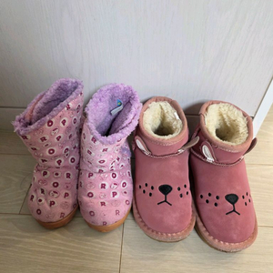 여아 겨울부츠 180 2켤레 일괄/ 아이더패딩 110