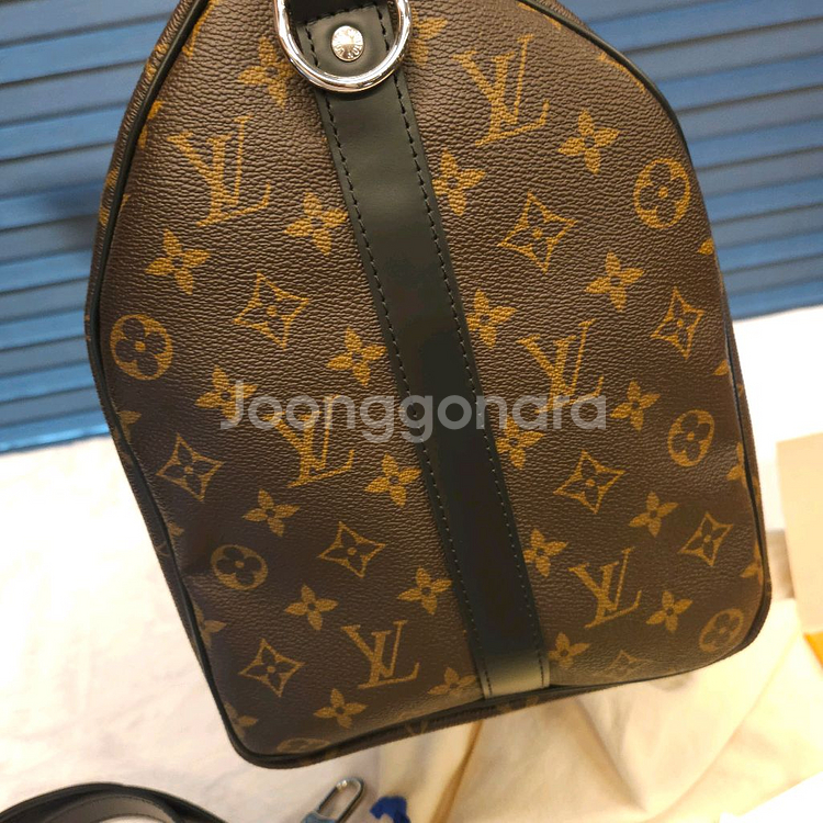 루이비통 마카사르 키폴45 여행 가방 보증서풀셋--4