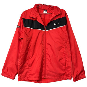 나이키 레드 로고 바람막이 세트 L