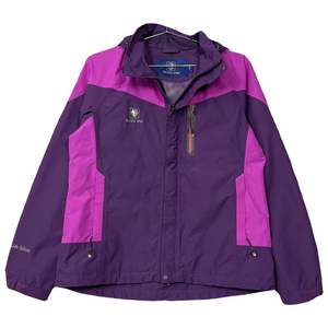 블랙야크 퍼플 로고 여성 기능성 바람막이 95