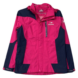 아이더 핑크 등산 기능성 여성 바람막이 S