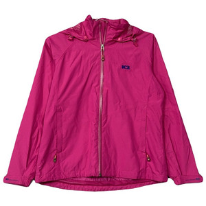 K2 핑크 로고 기능성 바람막이 85