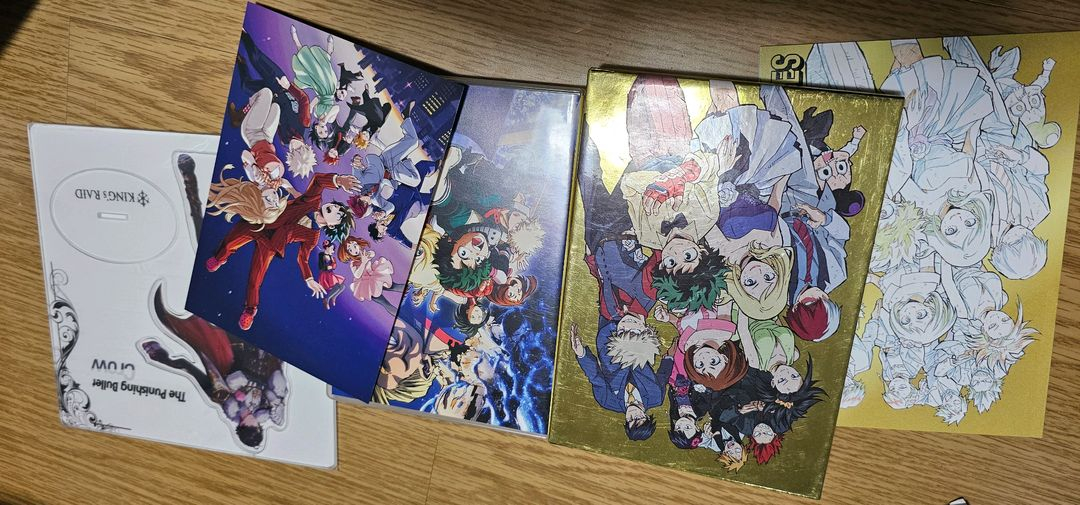 나의 히어로 아카데미아 dvd와 아크릴 팝니다--1