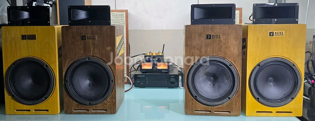 빈티지 알텍 403a 풀레인지 스피커 + 빈티지 메탈 혼 트위터--0