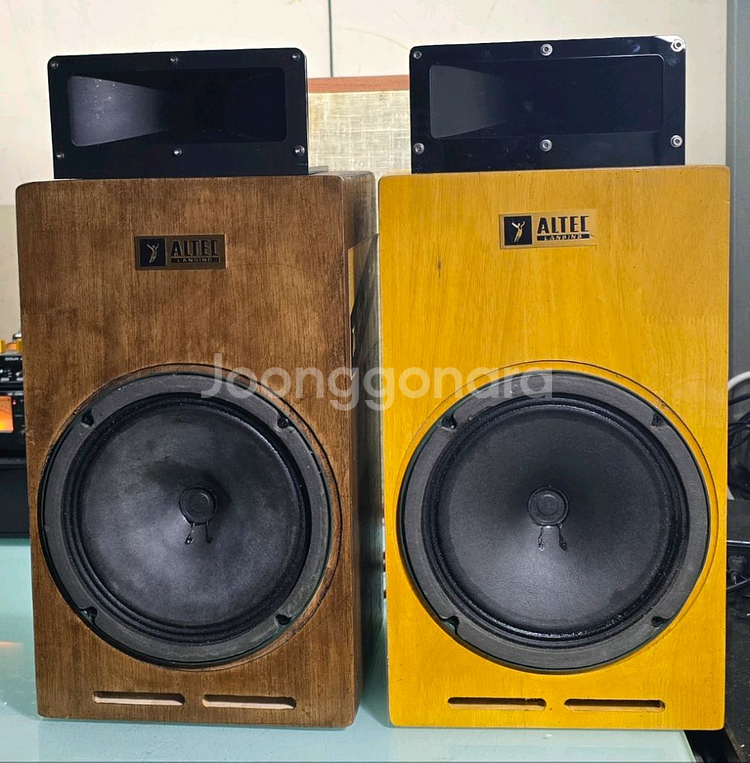 빈티지 알텍 403a 풀레인지 스피커 + 빈티지 메탈 혼 트위터--2