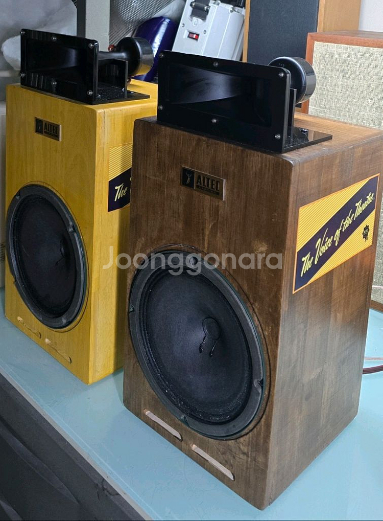빈티지 알텍 403a 풀레인지 스피커 + 빈티지 메탈 혼 트위터--4