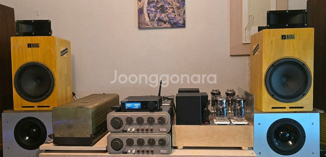 빈티지 알텍 403a 풀레인지 스피커 + 빈티지 메탈 혼 트위터--7