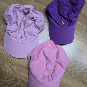 폴로 라코스테모자 3종