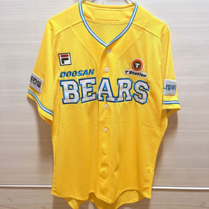 두산베어스 휠라 어센틱 해피 유니폼, 위팬 올드 홈 새상품 판매해요