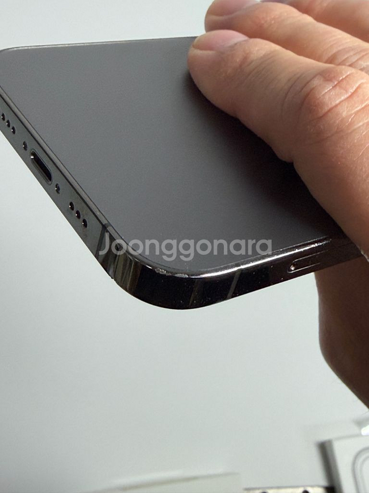 아이폰12프로 256 그래파이트--1