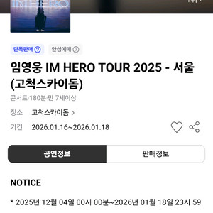 임영웅 콘서트 티켓 원가