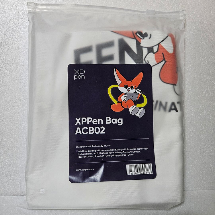 XPPEN 엑스피펜 공식 에코백 숄더 가방 FENFOX--9