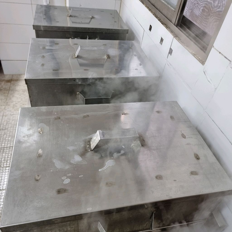 업소용 대게 스팀 찜기 3구 + 태림 스팀 보일러 이미지