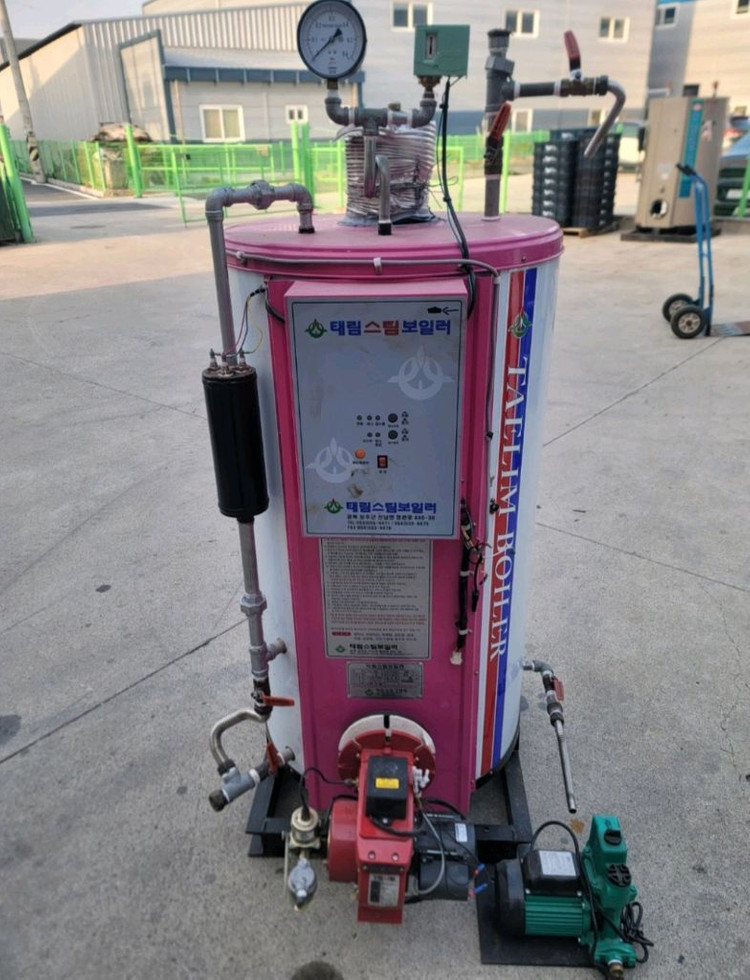 업소용 대게 스팀 찜기 3구 + 태림 스팀 보일러 이미지