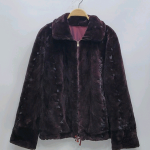 실크로드 천연 밍크 리버서블 자켓 / 여 91-104-165