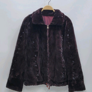 실크로드 천연 밍크 리버서블 자켓 / 여 91-104-165