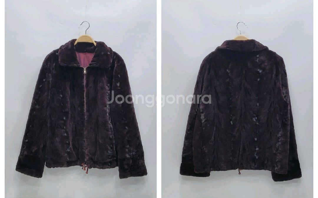 실크로드 천연 밍크 리버서블 자켓 / 여 91-104-165--2