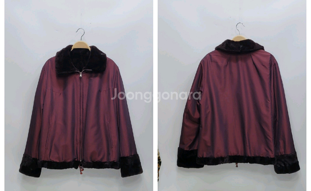 실크로드 천연 밍크 리버서블 자켓 / 여 91-104-165--3