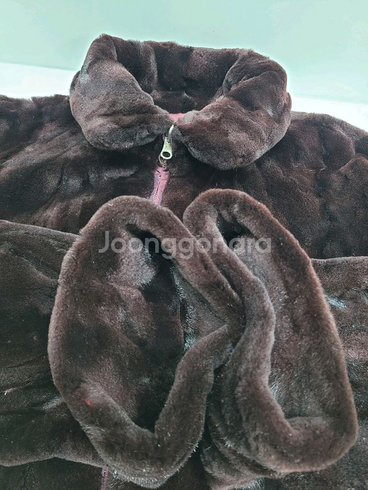 실크로드 천연 밍크 리버서블 자켓 / 여 91-104-165--5