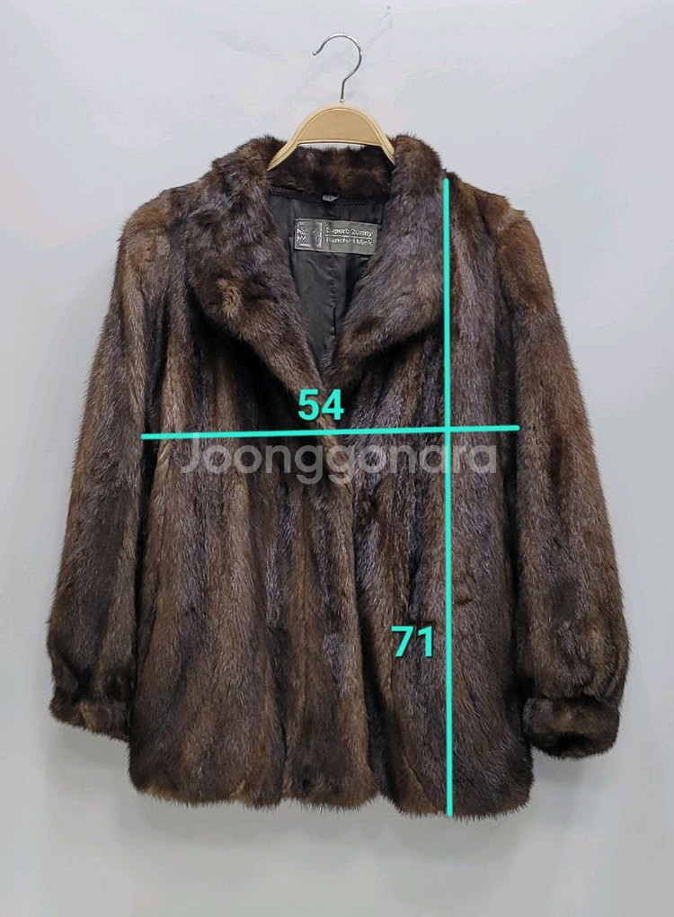 실크로드 천연 밍크 리버서블 자켓 / 여 91-104-165--9