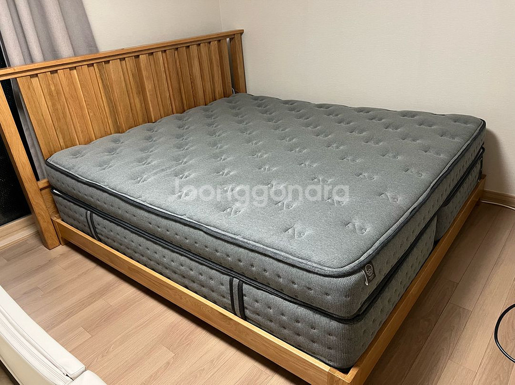 브랜드리스 모피어스21 라지킹 매트리스+프레임--1